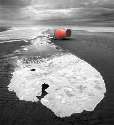 La bouée de l'entrée