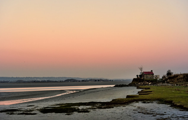 Petite maison au bord du sable